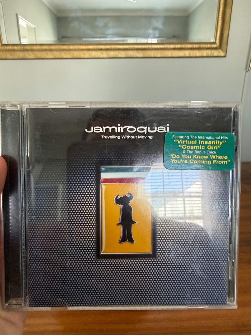 Jamiroquai 'Travelling Without Moving' CD - Black & Yellow